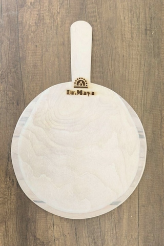 Ahşap Fırıncı Küreği 30 Cm Kayın Ağacı, Pizza, Lahmacun Ve Pide İçin Dayanıklı Kürek Ahşap