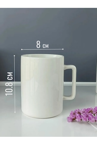 Domenik Seramik Fincanlar 400 Ml 4 Adet 331439136 Fildişi