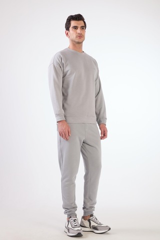 Dufy Gri Erkek Sweatshırt - Regular Fit Gri