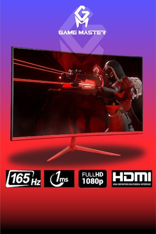 Game Master Hydra 3050 R5-5500 16 GB 512 GB M.2 SSD RTX3050 27" Free Dos Masaüstü Oyuncu Bilgisayarı