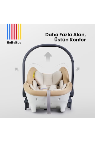 Bebebus Cocoon+ Bebek Oto Koltuğu Gold Türkiye Garantili