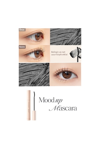 Dasique Mood Up Mascara Long & Curl 01 Black