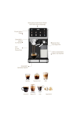 Sinbo SCM-2994 Pro 1300 W Espresso Kahve Makinesi