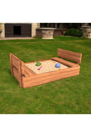 Kum Havuzu Ahşap Oturmalı Kmh220, Oyun Elemanı-604