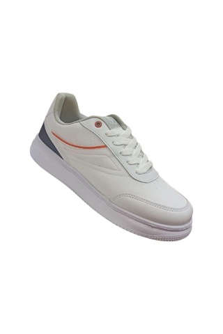 M.P. 231-1087 Mr. Erkek Beyaz-Turuncu Sneaker Ayakkabı - 40 Beyaz