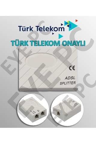 Adsl Spliter Türk Telekom Onaylı Kopmaları Engeller A+