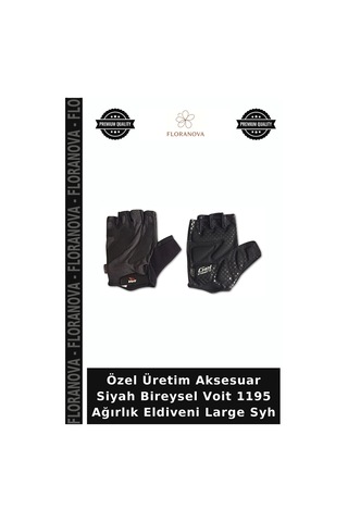 Özel Üretim Aksesuar Siyah Bireysel Voit 1195 Ağırlık Eldiveni Large Syh