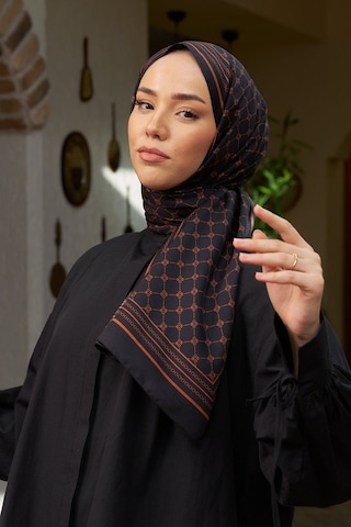 Silk Home %100 Twill İpek Şal 6514-03 Siyah