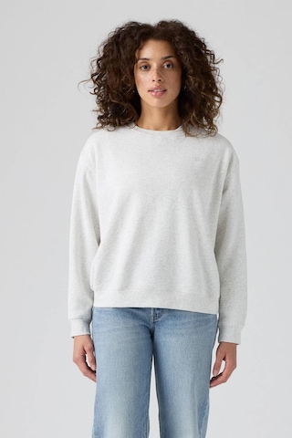 Levi's Oversize Basic Yuvarlak Yaka Gri Kadın Sweatshirt - A5942-0006-11542 Siyah
