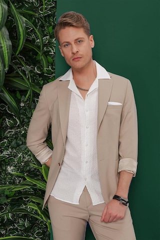 Efor C 639 Slim Fit Bej Spor Ceket Bej