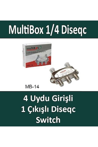 Multibox 1/4 Diseqc Switch