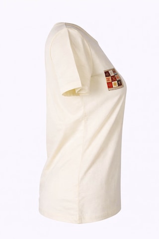 Trender 26yl71595001 Sarı Kadın T-shirt Etnik Desen Sarı