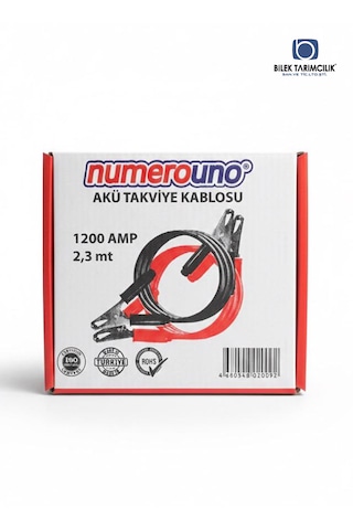 Akü Takviye Kablosu Numerouno 1200a 50mm 2,3mt