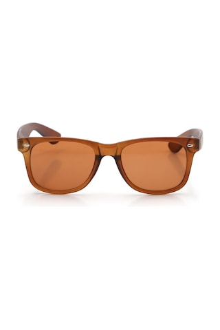 Kahverengirengi Unisex Güneş Gözlüğü Wayfarer Gözlük