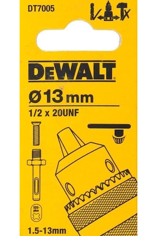 Dewalt DT7005-QZ Sds-Plus Adaptör + Mandren