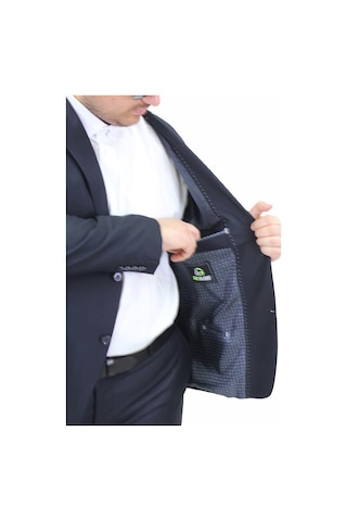 Starbattal Erkek Büyük Beden 6 Drop Takım Elbise Parıs 071010 Lacıvert Lacivert