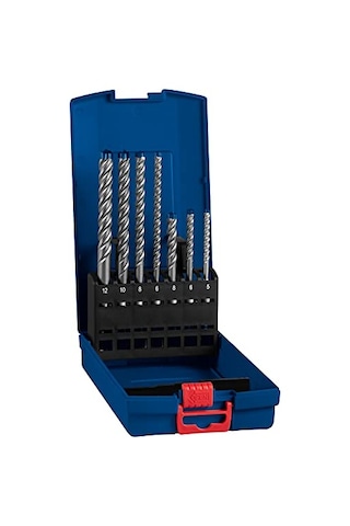 Ayrex Professional 7 Parça Expert Sds Plus-7x Kırıcı Delici Delme Uçları Yumuşak Taş, Sert Taş, Beton, Donatı