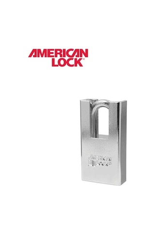 Amerıcan Lock A5300 Saklı Kelepçeli Masif Çelik Asma Kilit. 44mm