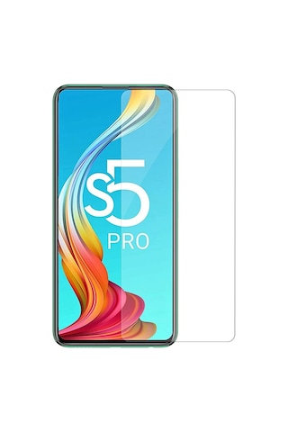 Infinix S5 Pro Nano Kırılmaz Cam Ekran Koruyucu Şeffaf