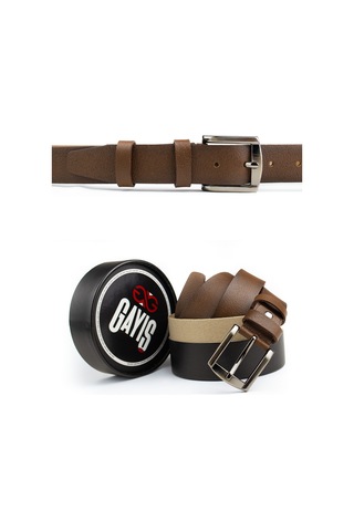 Özel Kutulu Tosado Gerçek Deri Erkek Kumaş Pantolon Kemeri