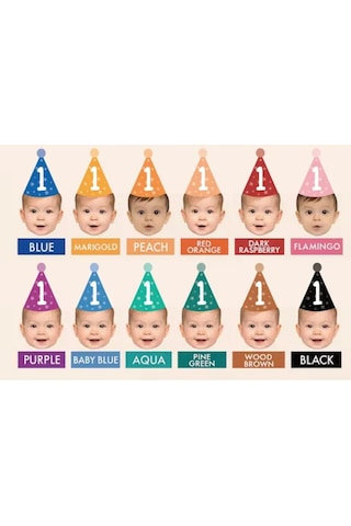 Doğum Günü Kürdan Süs Cupcake Süs Kişiye Özel 10 Adet 0