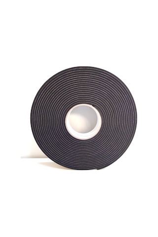 Kapı Pencere Bandı Yapışkan Kapı Pencere Süngeri Epdm-4Mmx50Mm-Siyah-10 Metre