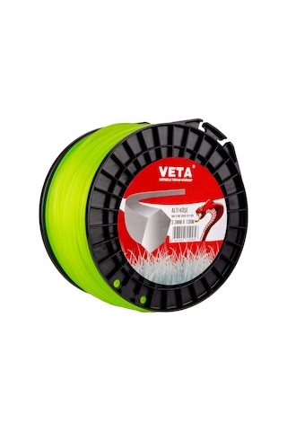 Veta Tırpan Misinası Pro 3.3mm 138m Sarı 6 Köşe