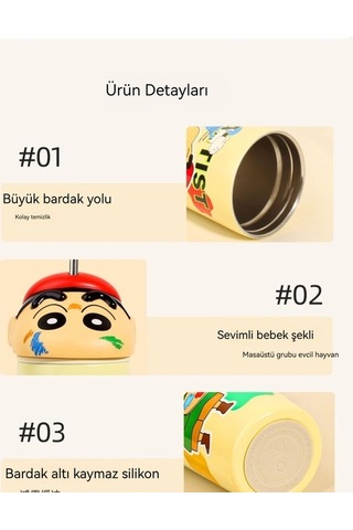 Pazly Büyük Kapasiteli Paslanmaz Çelik Termos - Mor Renk, Dayanıklı Ve Şık Mor