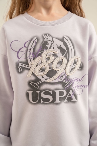 U.S. Polo Assn. Kız Çocuk Nakışlı Mor Uzun Kol Eşofman Takımı Us2713-c-v1 Us2713-c-v1