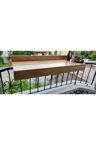 Ahşap Balkon Masası