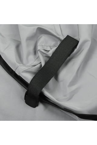 Vkemall Dış Mekan Masa Sehpası Kiremit Desenli Tahta Tabaklı Ahşap Sehpahane - Kahverengi