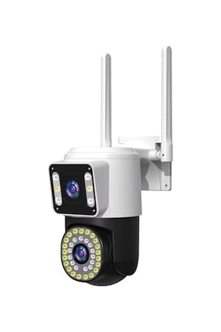 Yoosee 4mp Çift Lens Ip Kamera - Wifi Açık Kapalı Otomatik İzleme, Su Geçirmez Kablosuz Güvenlik Ev Kamerası, Re