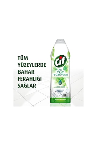 Cif Jel Tüm Yüzeyler Bahar Ferahlığı Yüzey Temizleyici 750 Ml