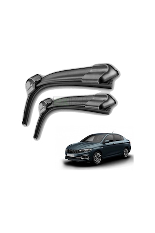 Fiat Egea Ön Cam Silecek Süpürgesi Takımı 2021 - 2024 Egea Makyajlı Ön Silecek