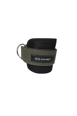 D Ring Fitness Ayak Bileği Ağırlık Çalışma Kemeri Ankle Straps Fitness 1 Çift Sağ/sol Takım Haki