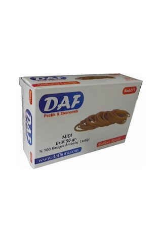 Ambalaj Paket Para Lastiği 50 Gr 1 Paket Brons Ambalaj Lastigi %100 Kauçuk 1 Paket-DAF-AMBLJLSTG-50GR-1PK