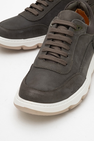 Dericlub Erkek Rahat Taban Comfort Casual Ayakkabı Gerçek Deri Fr 252290 Nubuk Haki Diğer