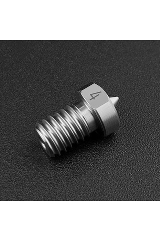 Moly Yunboo Aibecy V6 Titanyum Allüminyum Nozzle Seti - 1.75mm Filament İçin 0.5mm Çaplı 3 Adet - Dayanıklı Uçlar