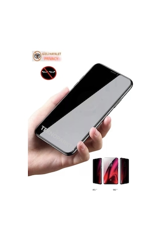 Xiaomi Redmi Note 11 / Note 11s Hayalet Ekran Koruyucu Privacy Gizli Tam Kaplayan Kırılmaz