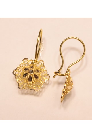 Altın Gül Küpe Guler1003113