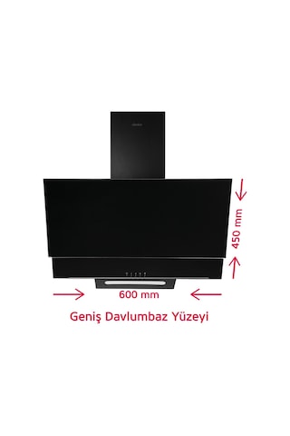 Simfer 8701 Duvar Tipi 60 CM Davlumbaz