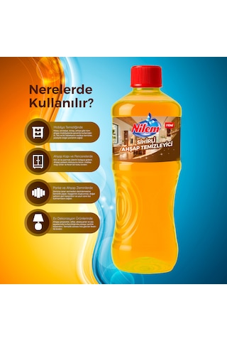 Nilem Sihirli Ahşap Temizleyici 1 L