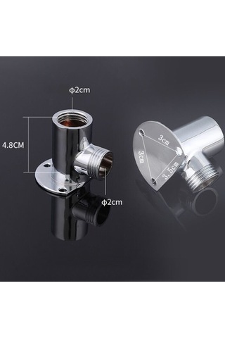 Taban Üst Sprey Çubuk Duş Tüpü Paslanmaz Çelik Duş Çıkış Borusu Dirsek, Boyut:29.5cm Diğer