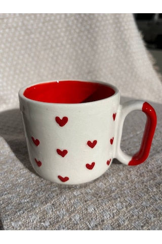 El Yapımı Seramik Kupa, Mug, Türk Kahvesi Bardağı