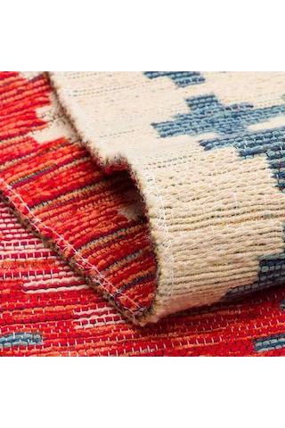 Hoom Rugs Vgt 04 Navy Yıkanabilir Çift Taraflı Otantik Halı