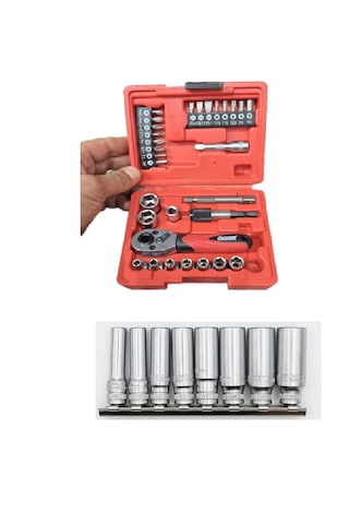 Arm 31 Parça 1/4 Mini Lokma Takımı Seti Bits Uç Seti Rico 1/4 Uzun Lokma Takımı 8 Parça