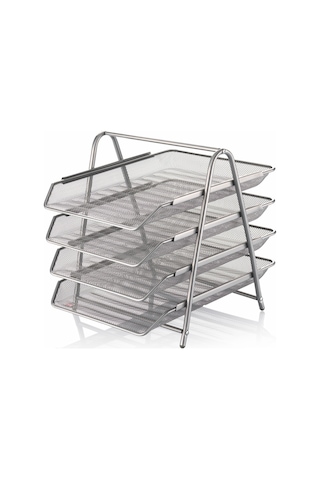 Cassa 4 Lü Metal File Evrak Rafı 8934