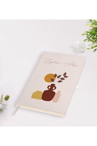 Kişiye Özel İsimli Beyaz Defter-16