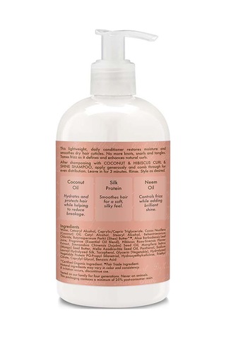 Shea Moisture Coconut & Hibiscus Bukle Kontrolü ve Parlaklık Saç Kremi 384 ML