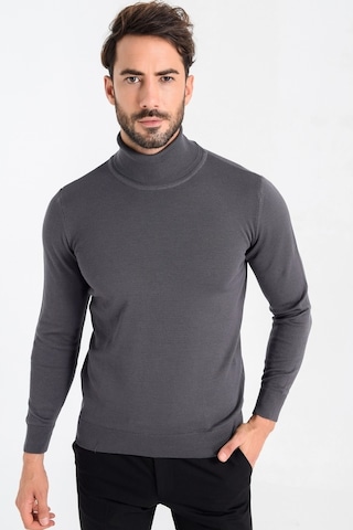 Heyss Balıkçı Yaka Erkek Triko Kazak